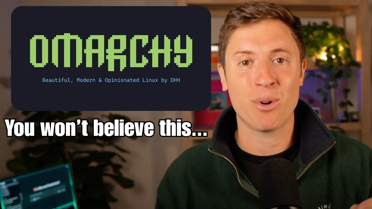 If you use AI, switch to Omarchy immediately by Alex Finn